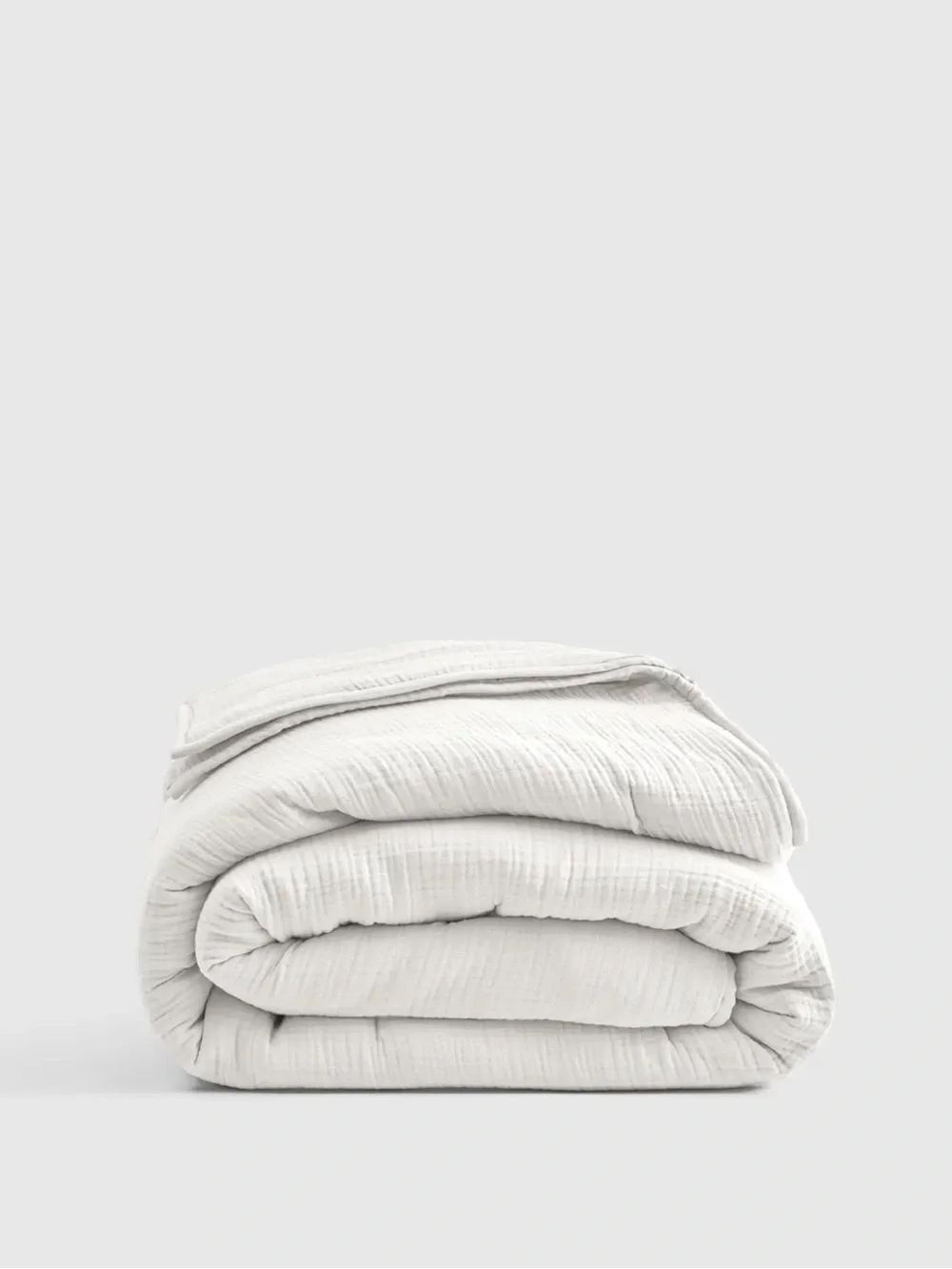 NWT Quince Organic Airy Gauze White Dream Quilt White Queen